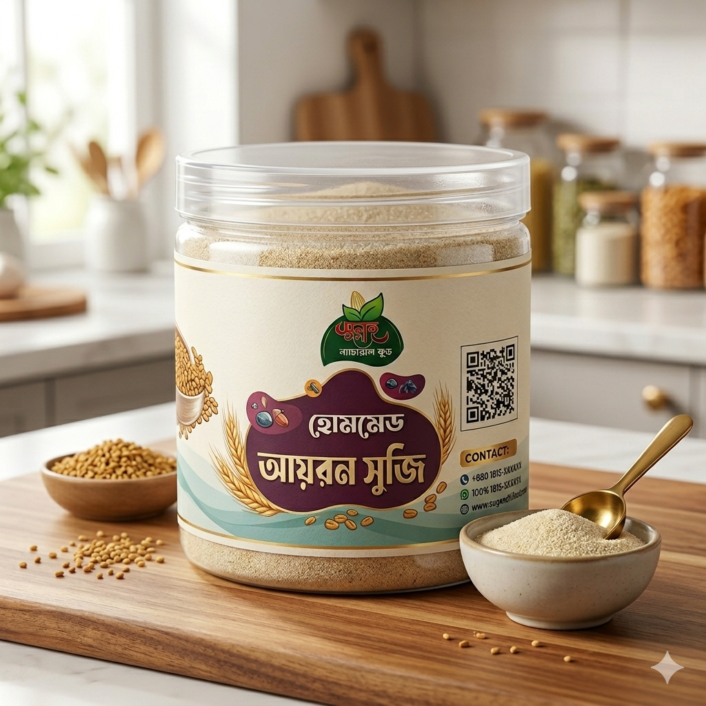 হোমমেড আয়রন সুজি