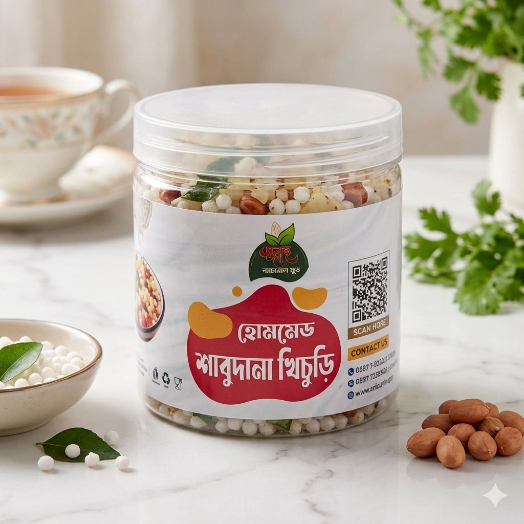 হোমমেড শাবুদানা খিচুড়ি